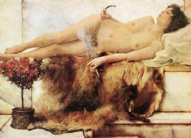 "In the mood for Alma Tadema"