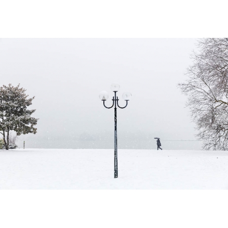 "Lampadaire et parapluie"