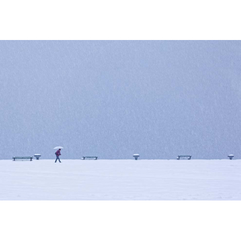 "Mur de neige en couleur"