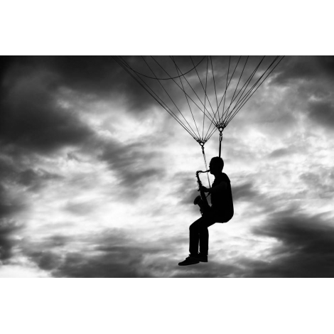 "Le musicien dans les nuages"