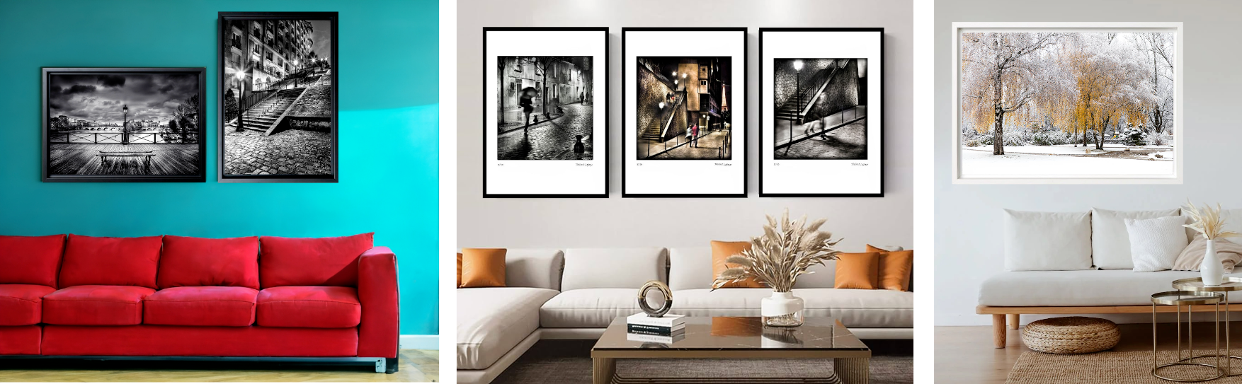 Photographies numérotées et signées 